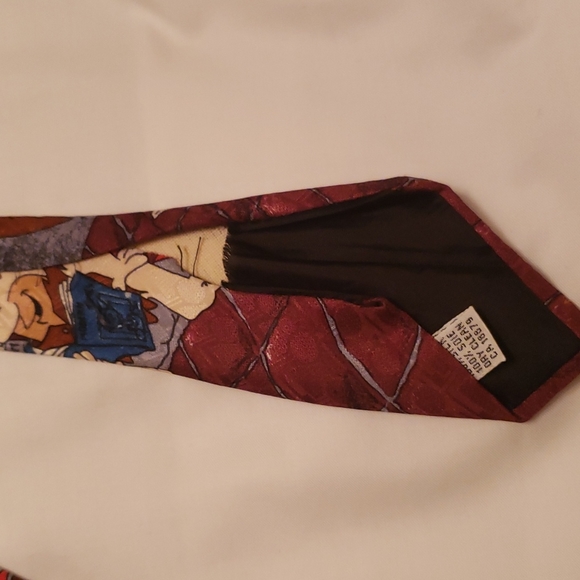 Flintstones Hand-Made Silk Neck Tie - Picture 5 of 5